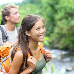 couple enjoying the best of outdoor recreations on Maui