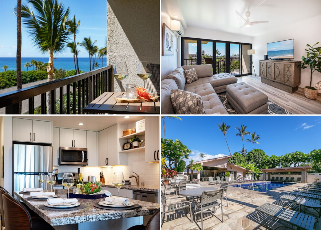 maui vacation rental, Kihei Akahi C614 